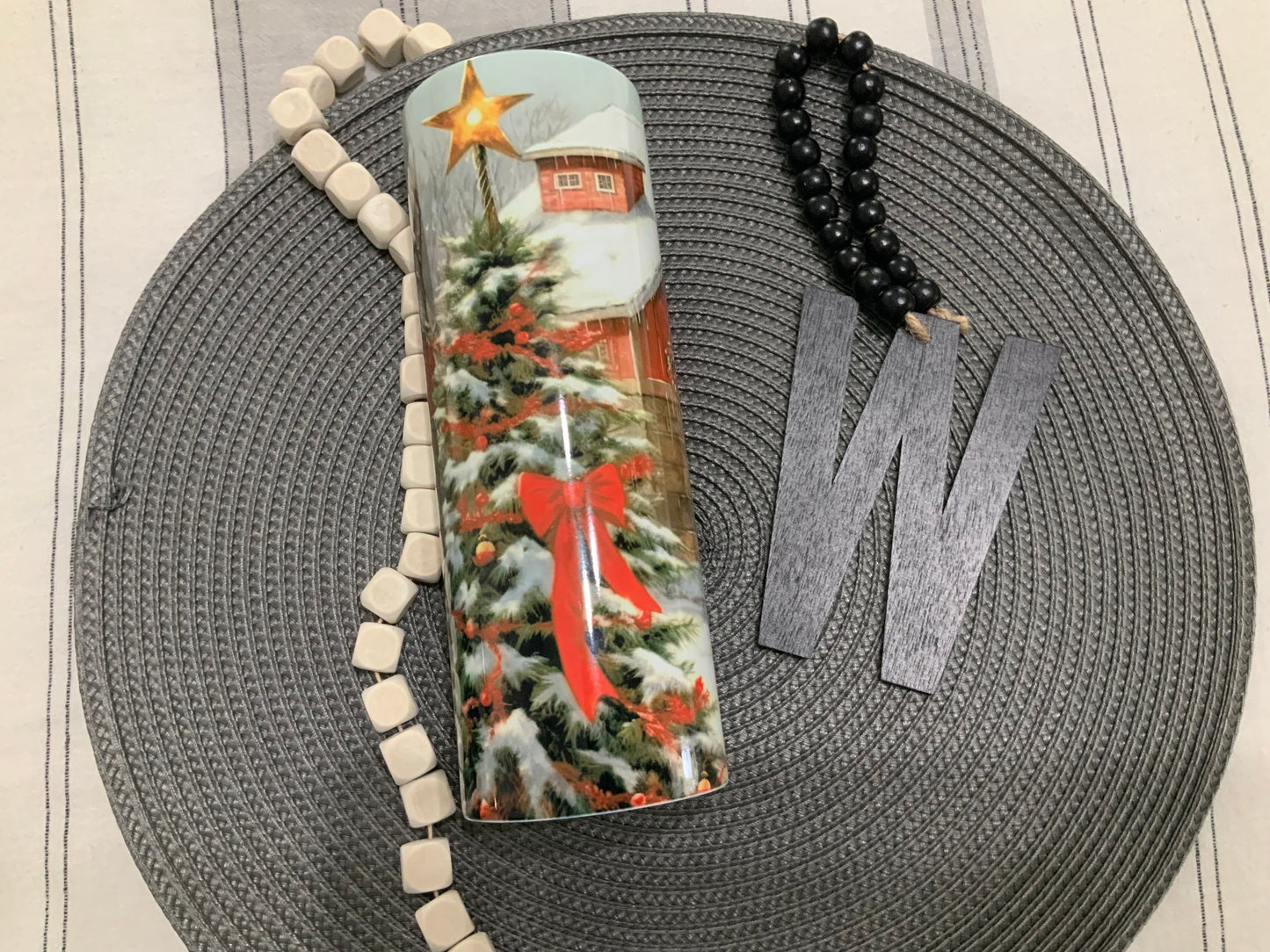 Winter horse Christmas tree