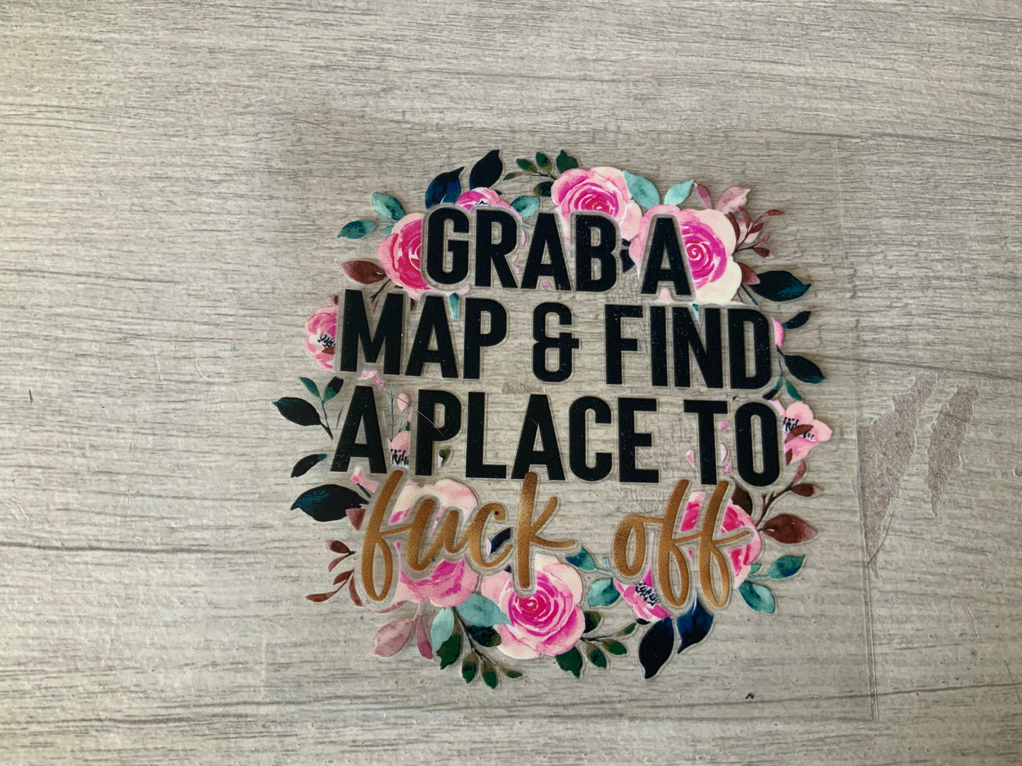 Grab a map a F off