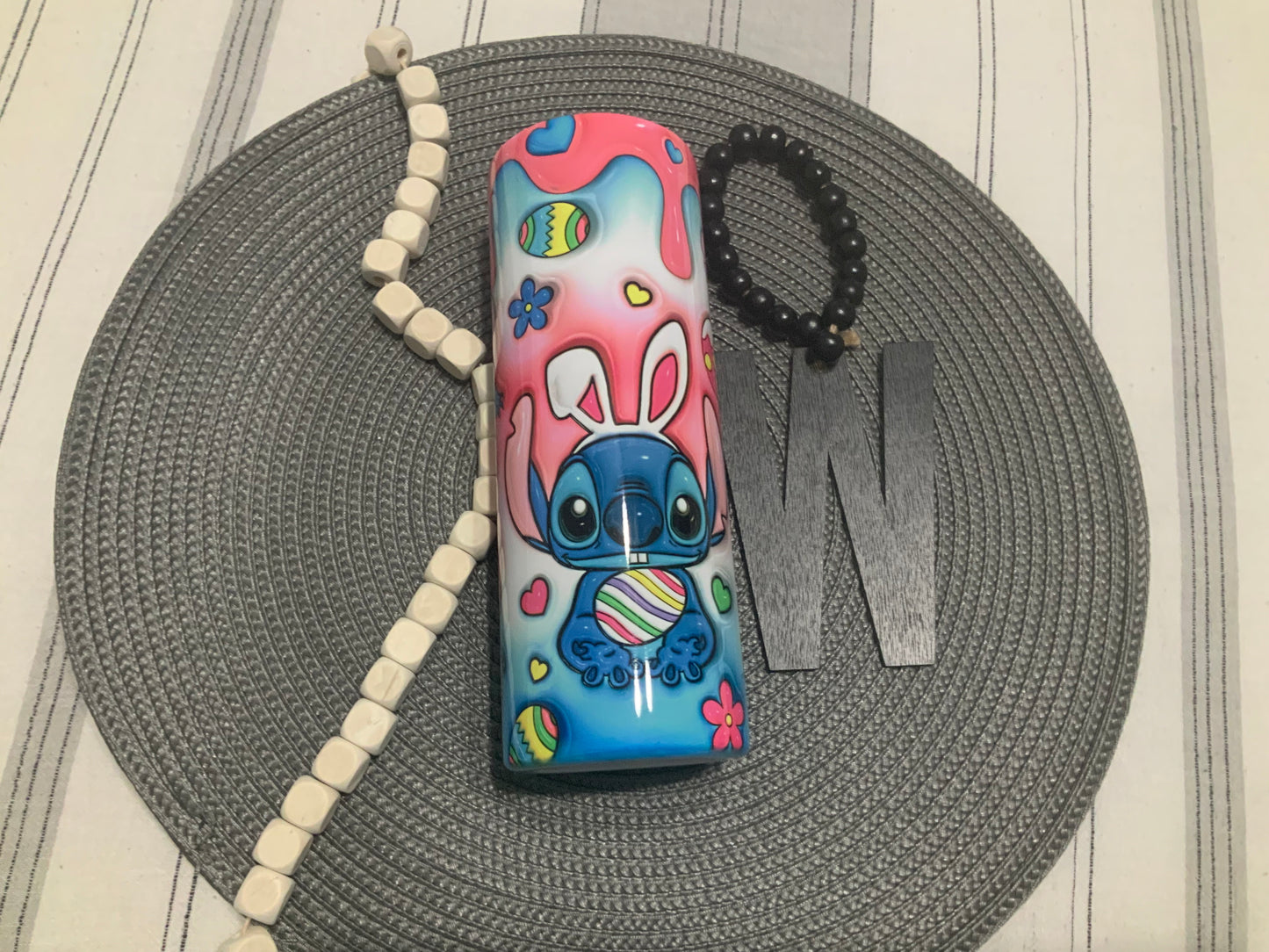 Stitch bunny puff