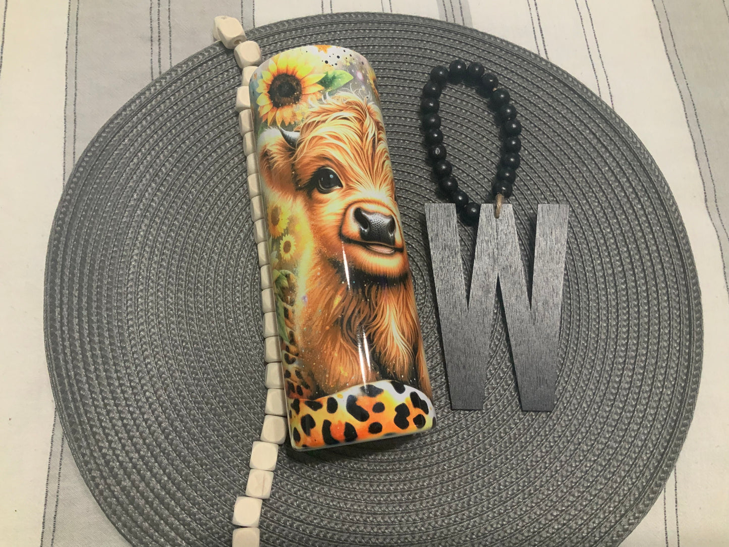 Cow baby sunflowers and cheetah