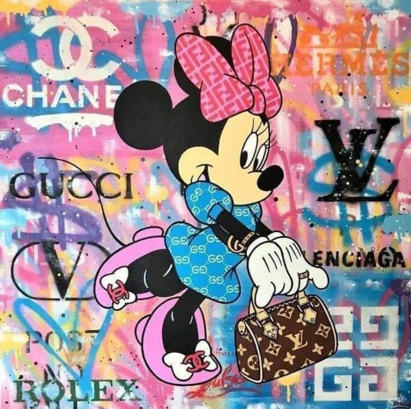 Mouse girl Chanel