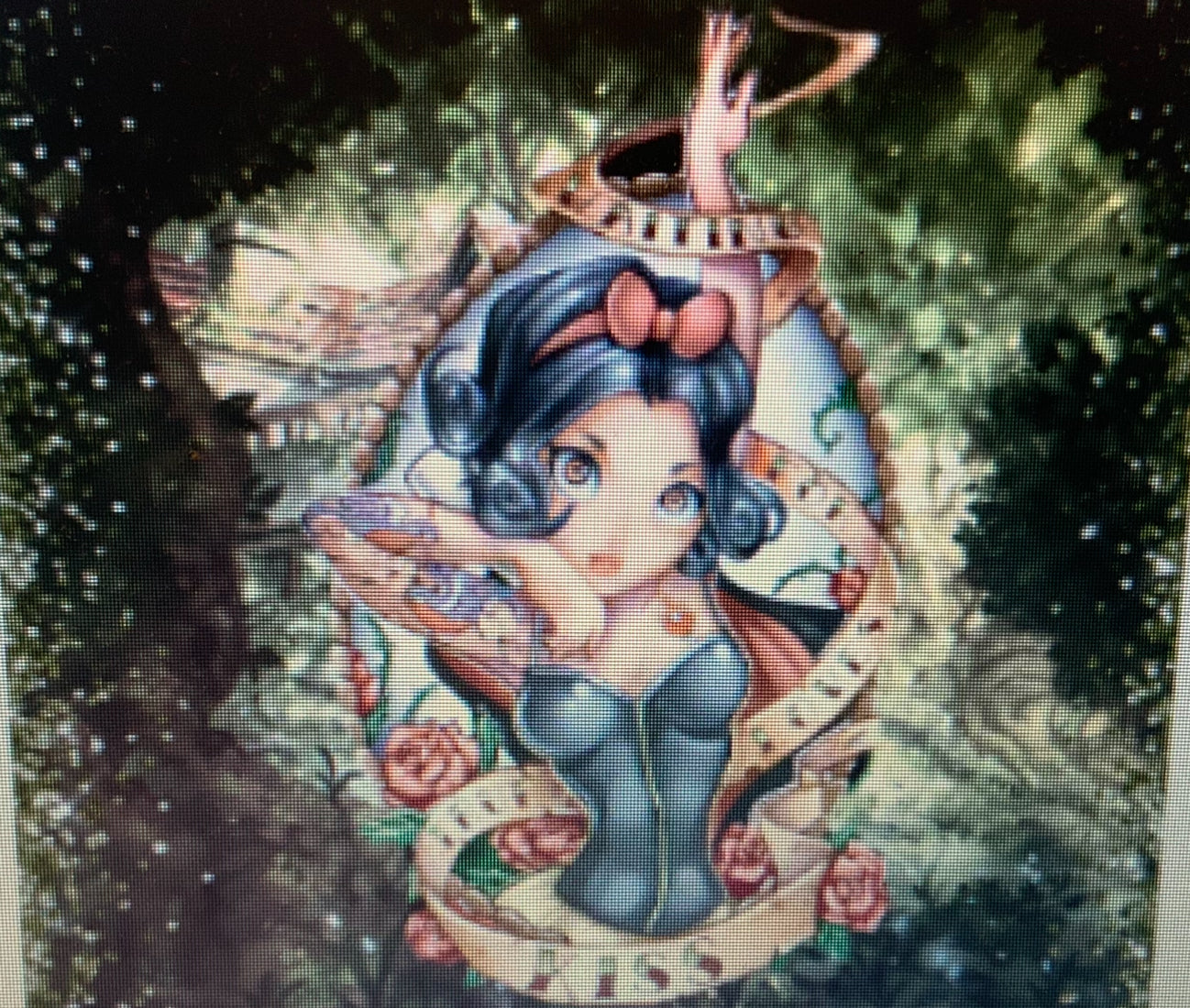 Tatted Snow White