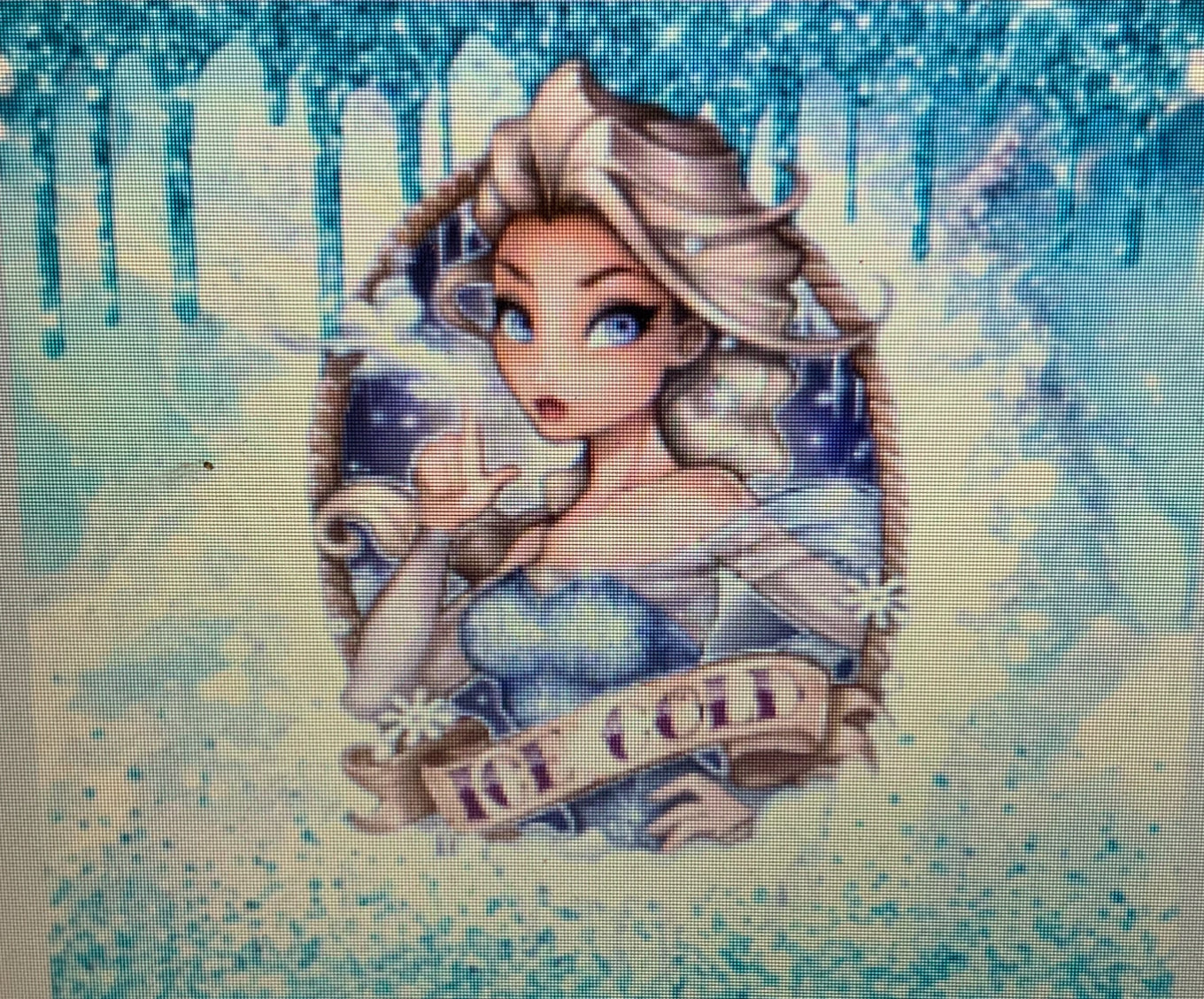 Tatted Elsa