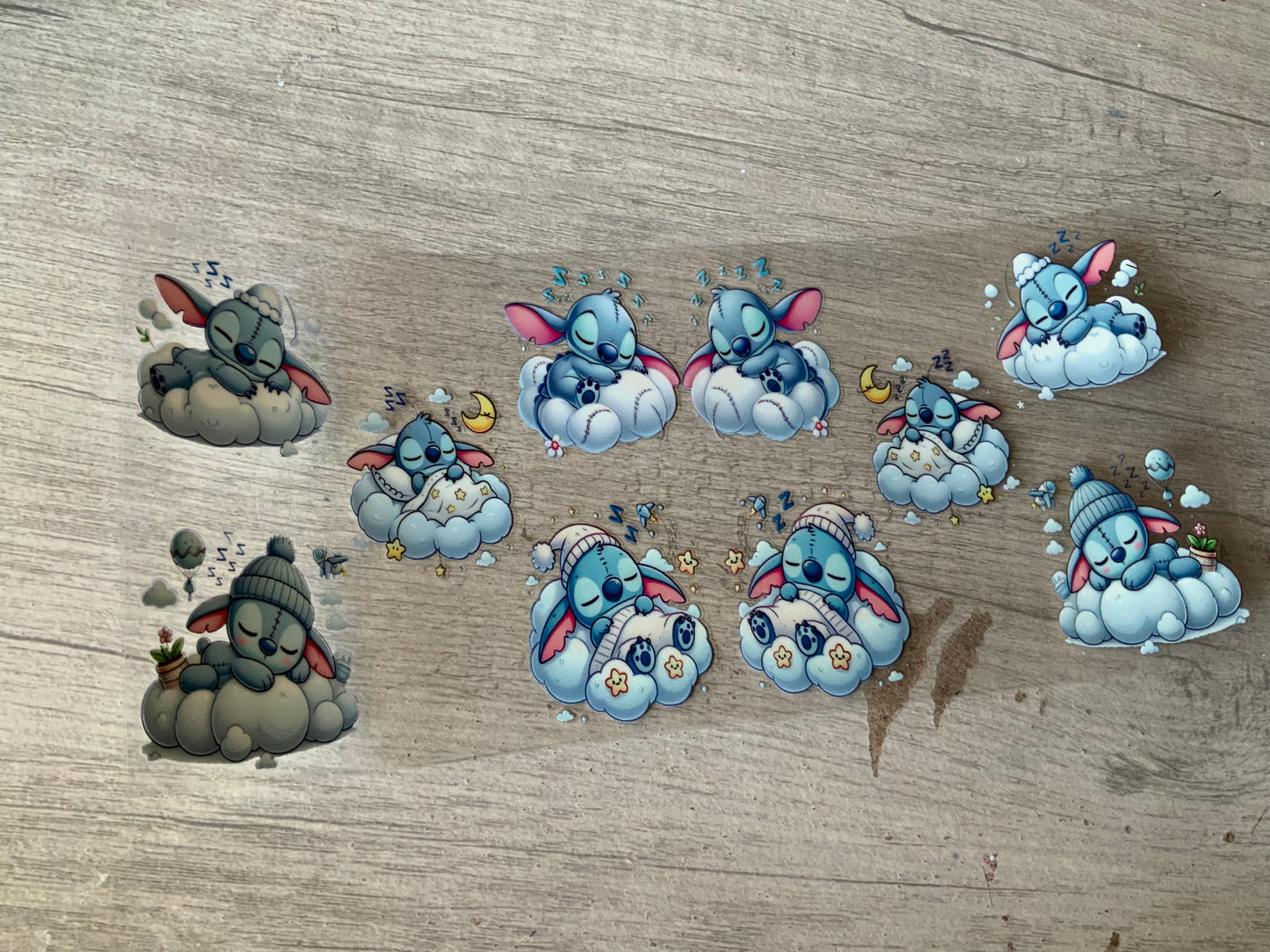 Stitch sleeps