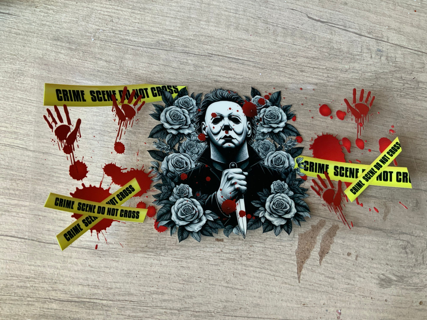 Michael crime scene