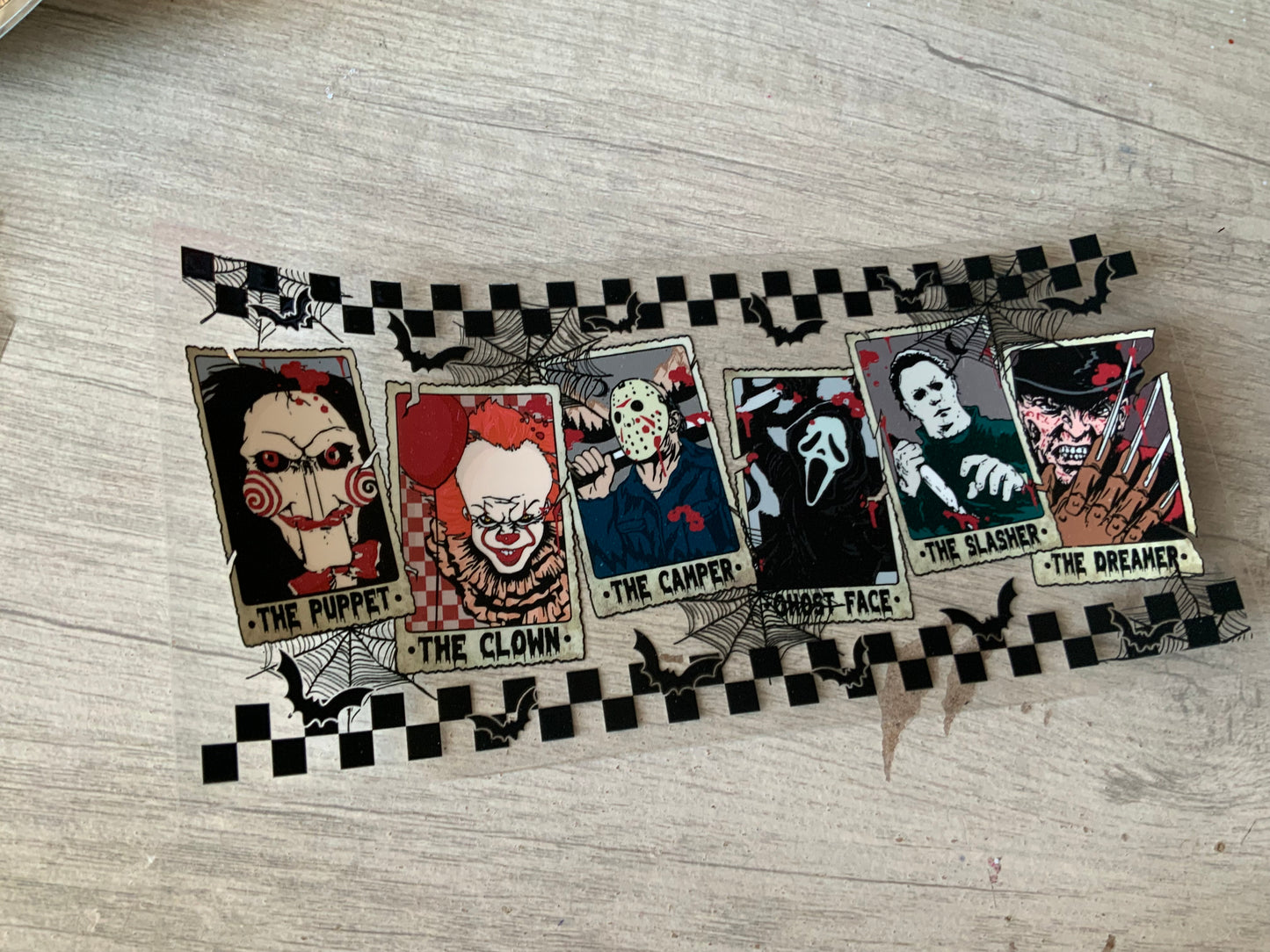 Horror checkered