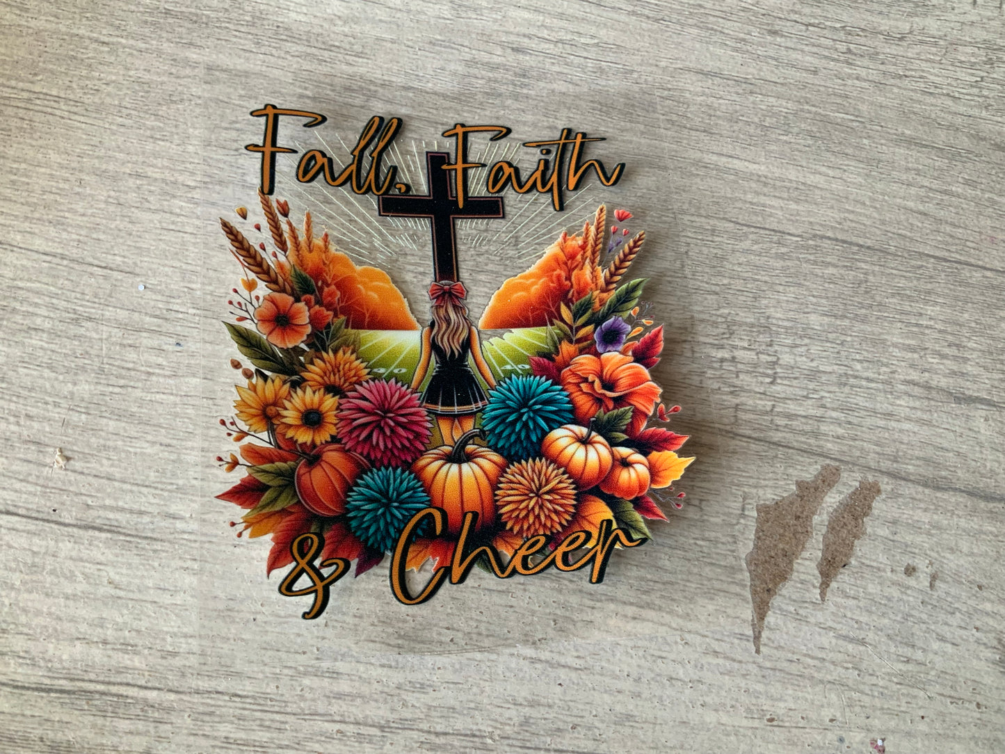 Fall Faith cross