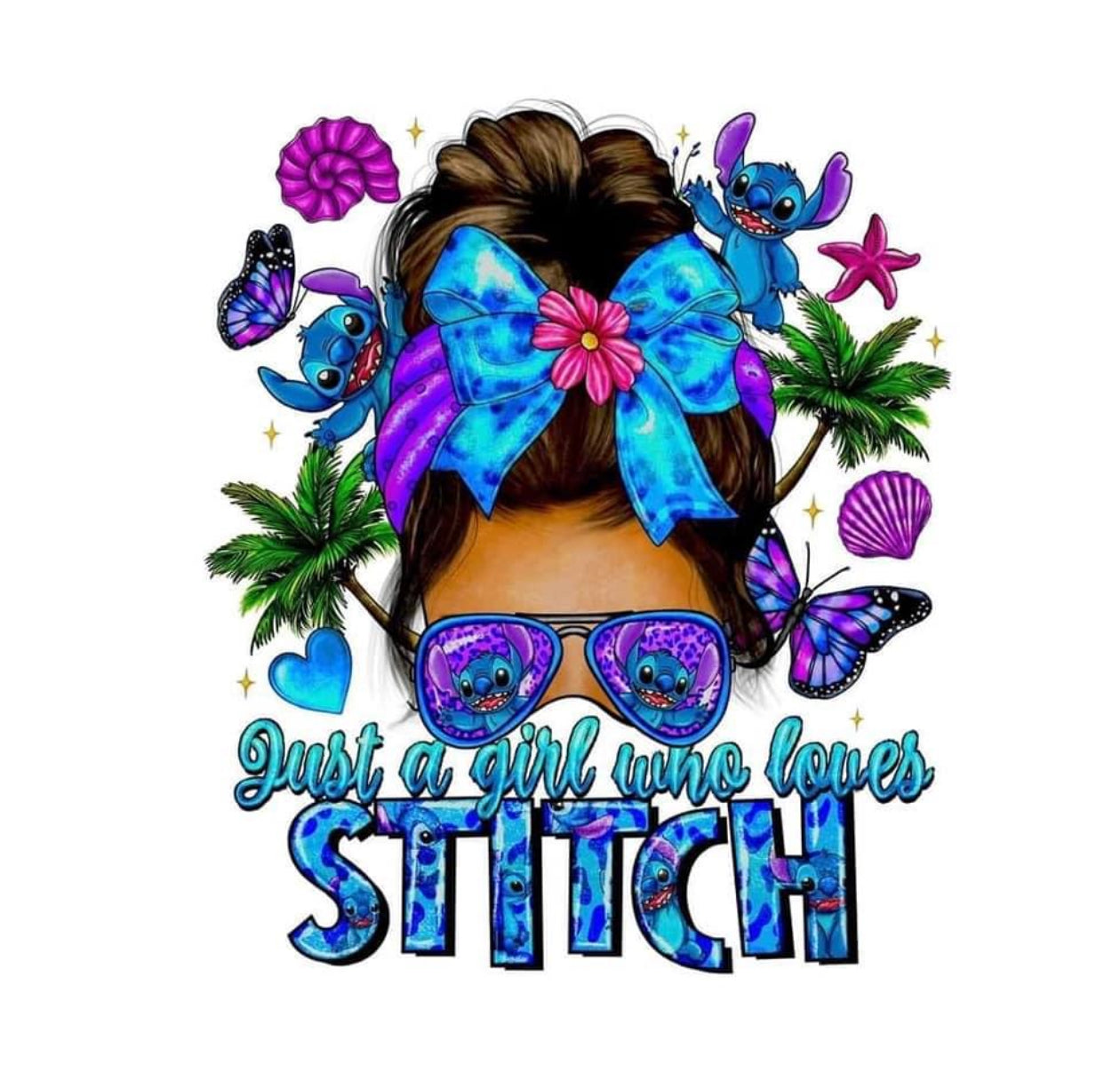 Stitch just a girl