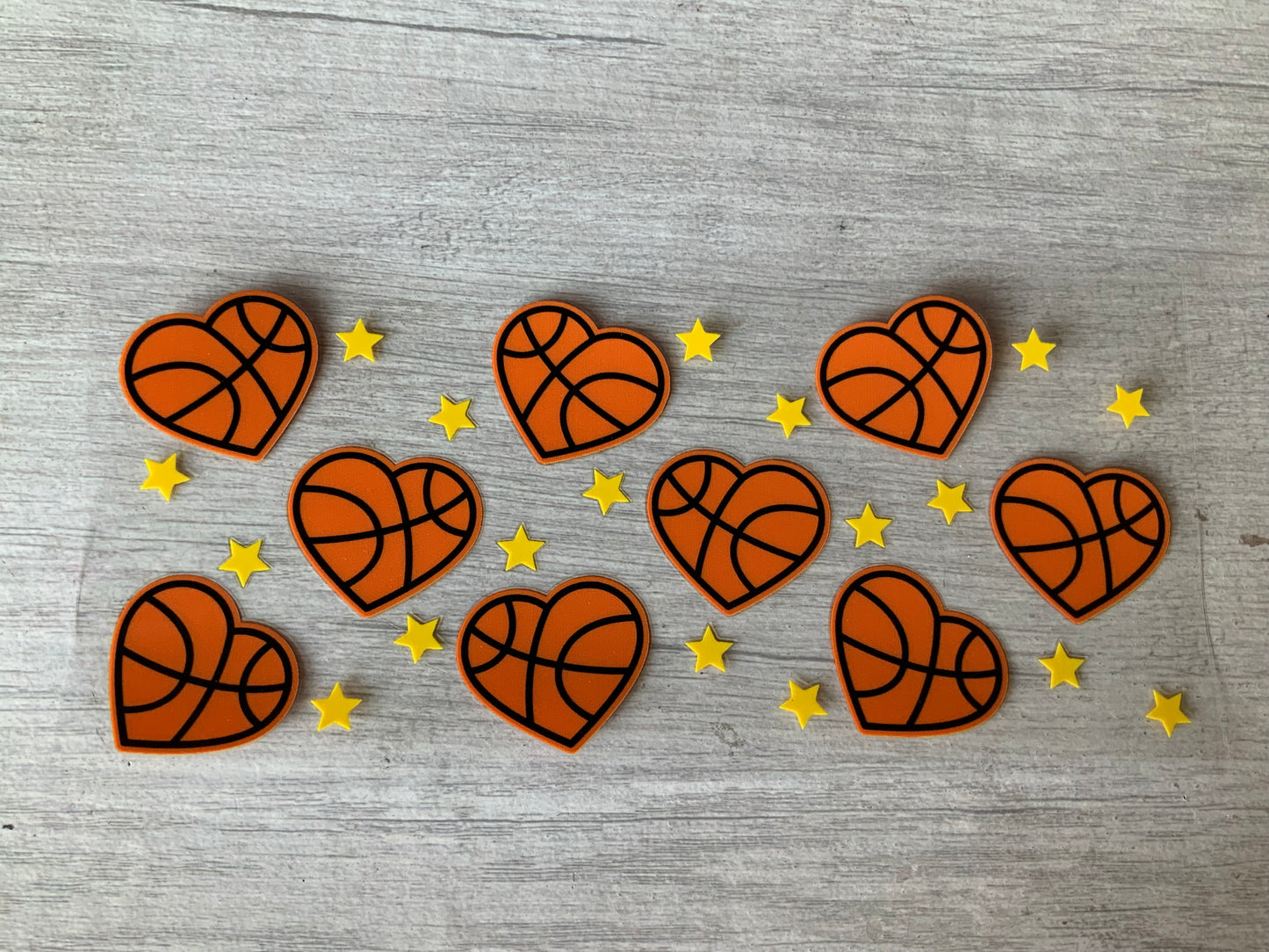 Basketball hearts