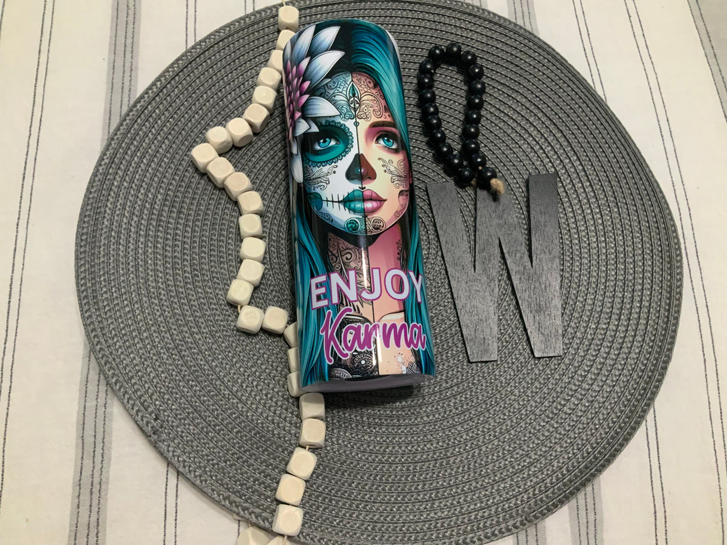 She enjoy Karma