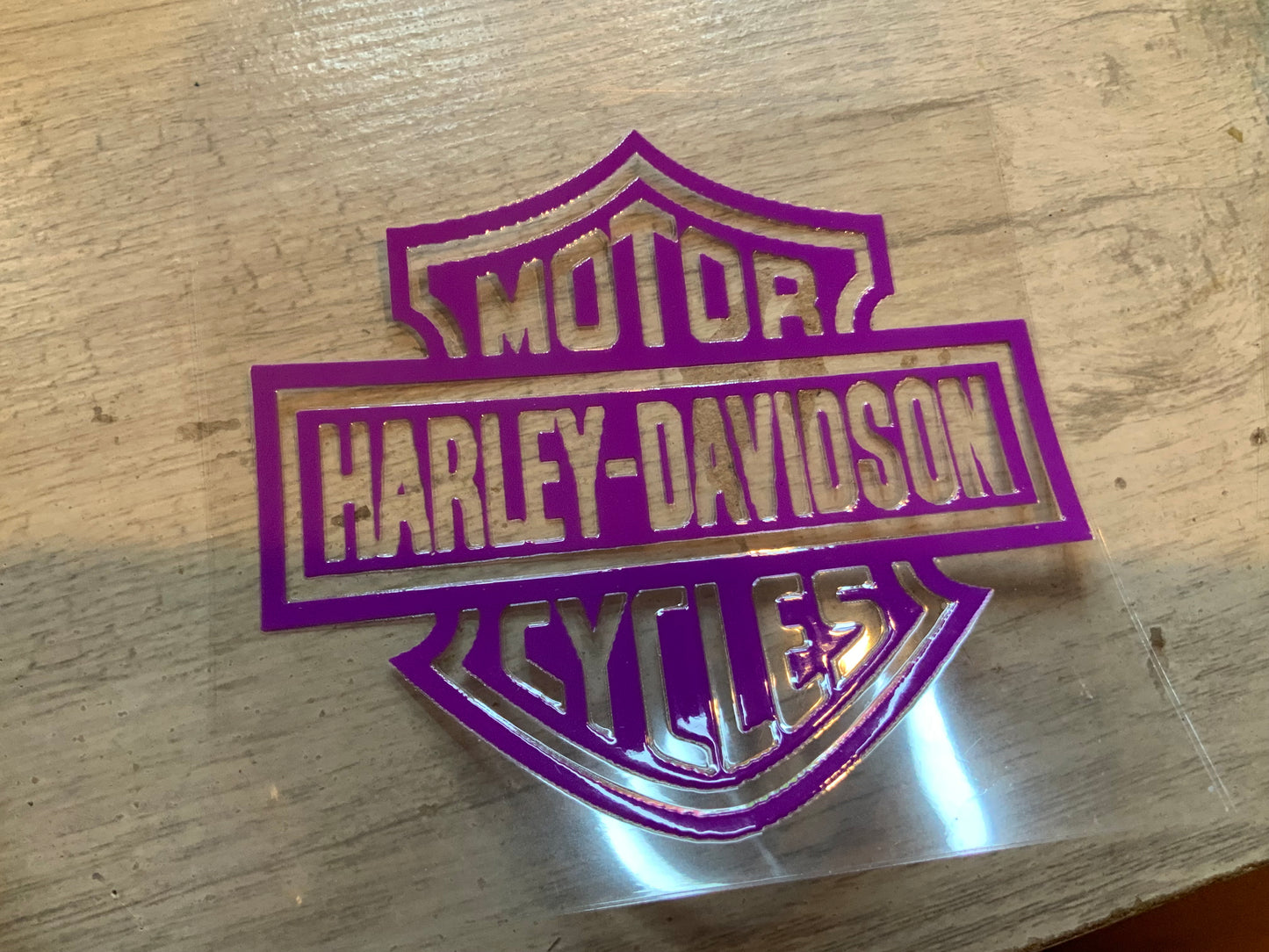 Harley Davidson purple