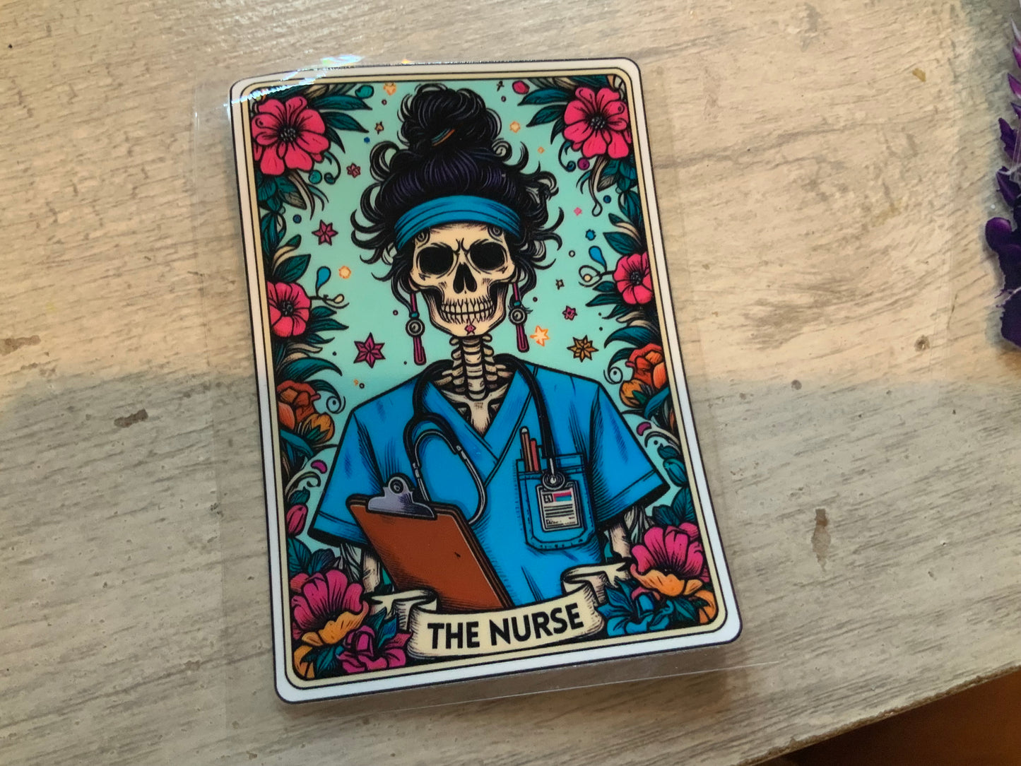 Tarot card the nurse