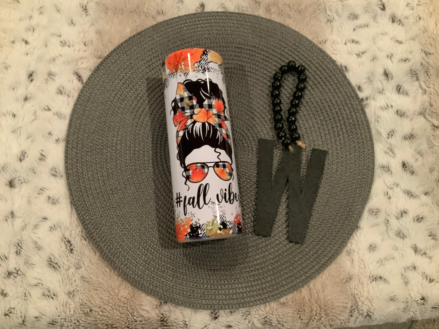 Fall vibes mom bun