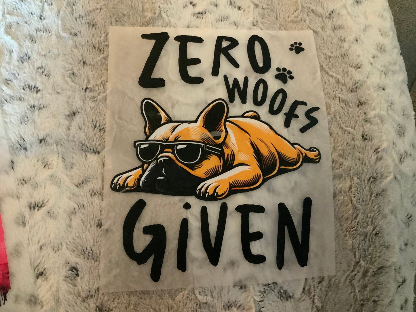 Zero woofs given