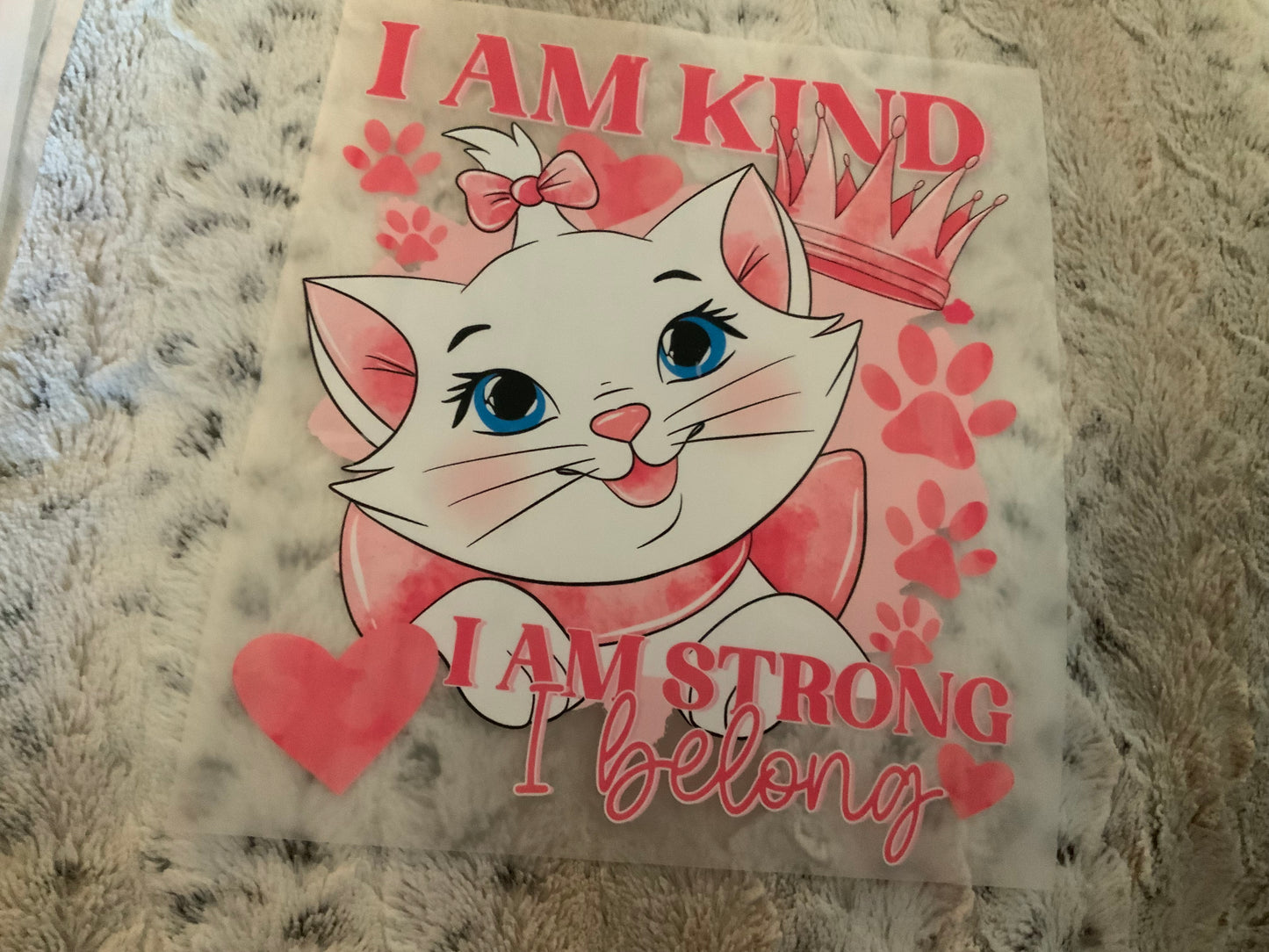 Cat Marie I am kind