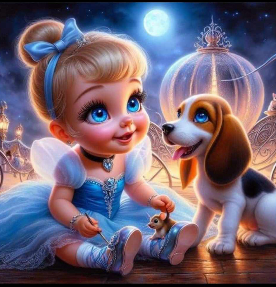 Baby Cinderella dog