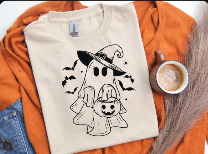 Ghost witch trick or treat