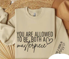 You are allowed to be both