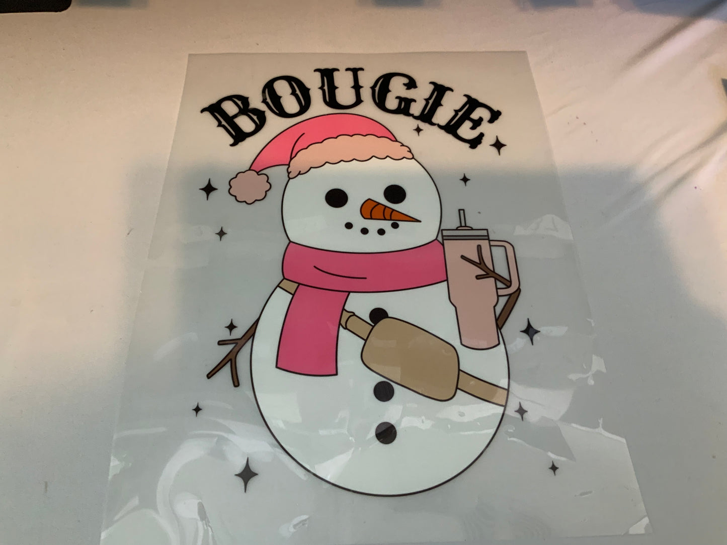 Snowman bougie