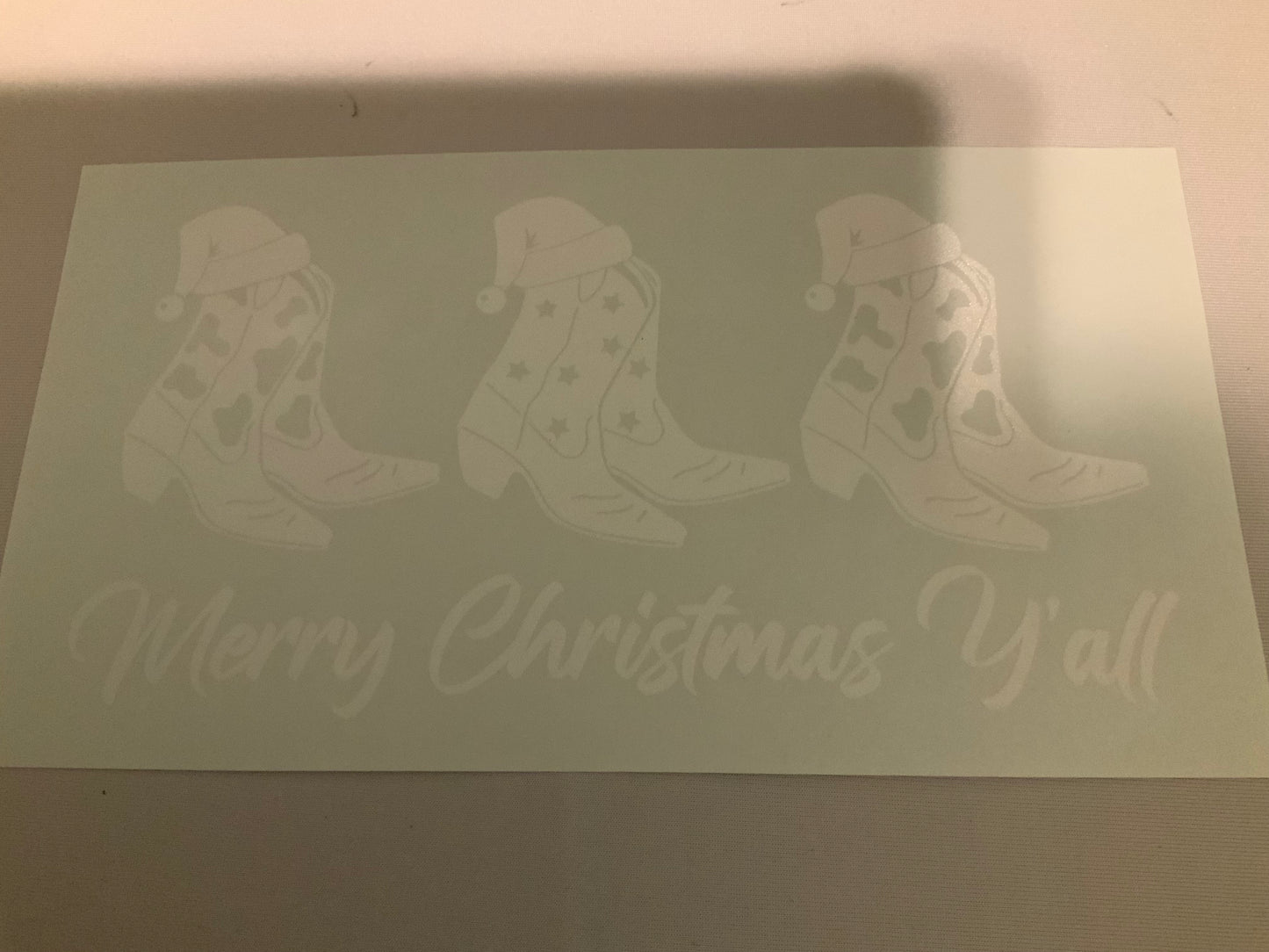 Boots merry Christmas y’all
