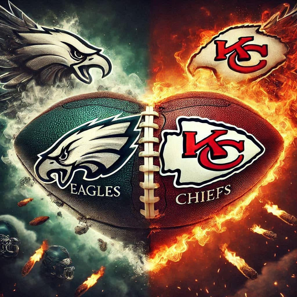 Super Bowl 2025 footballs
