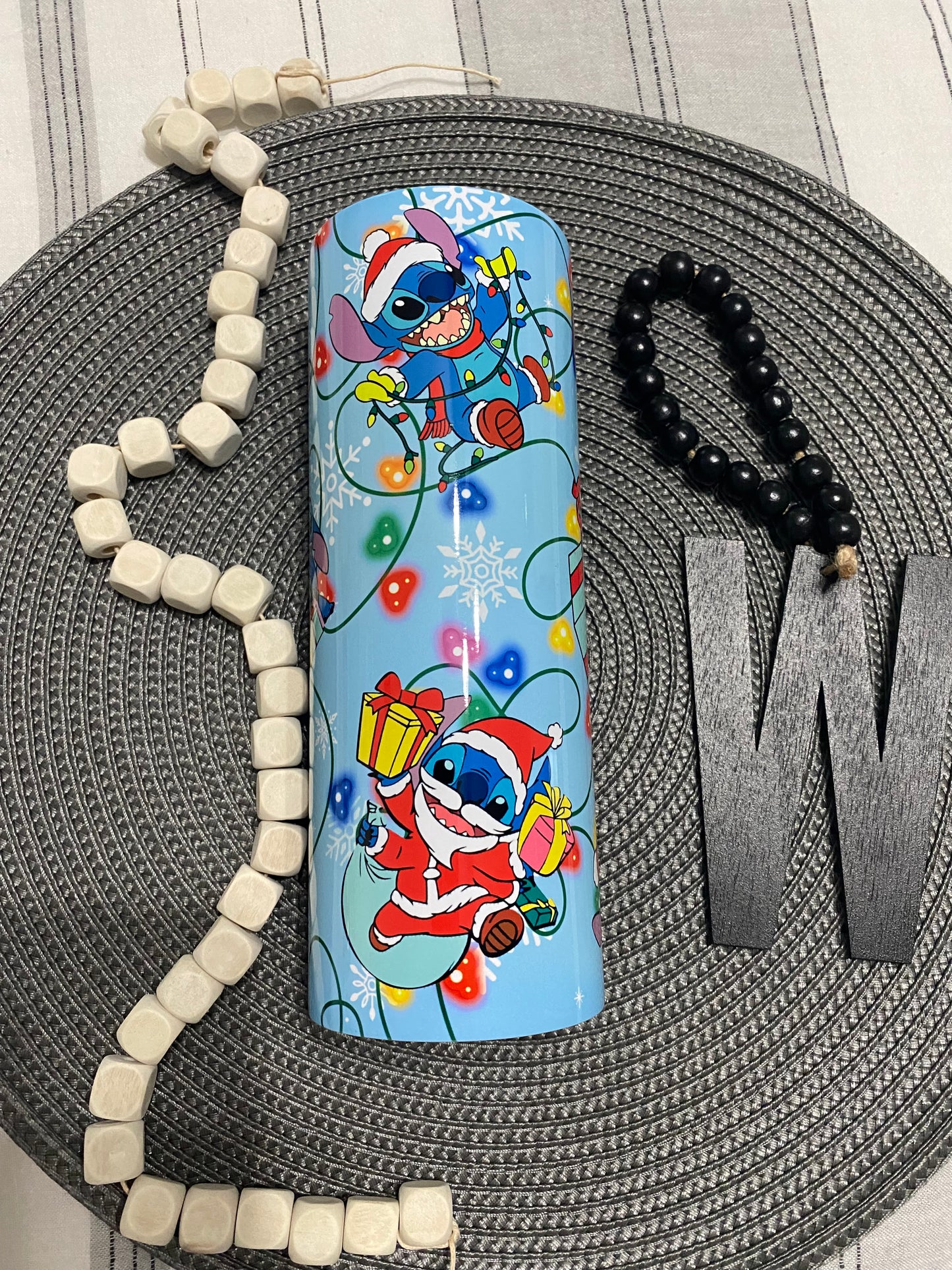 Stitch Christmas lights