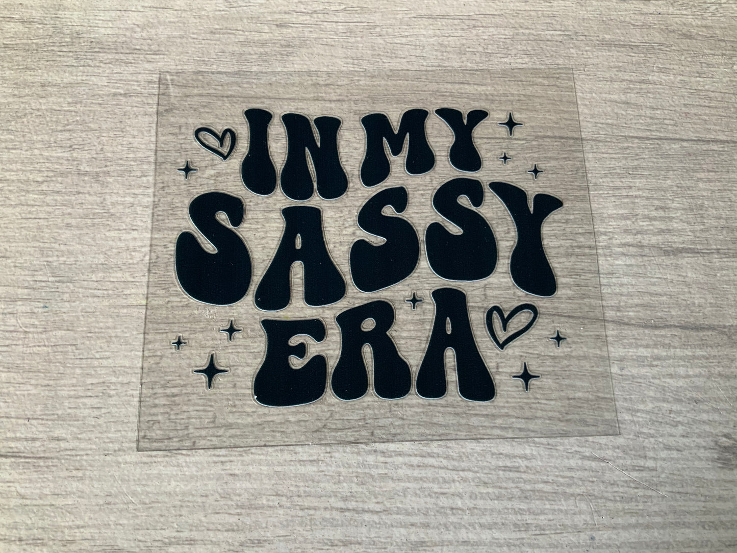 In my sassy era