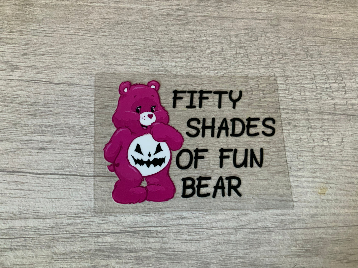 Sassy bear fifty shades of fun