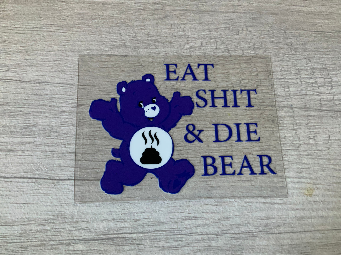 Sassy bear eat shit