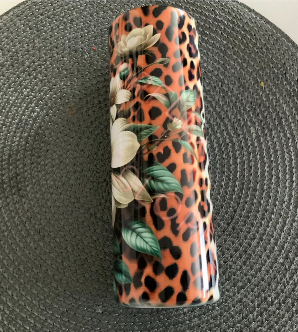 Floral cheetah tuorq