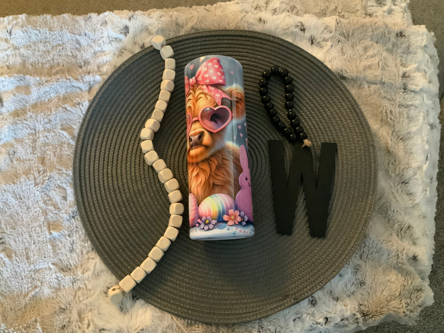 Easter cow and peeps