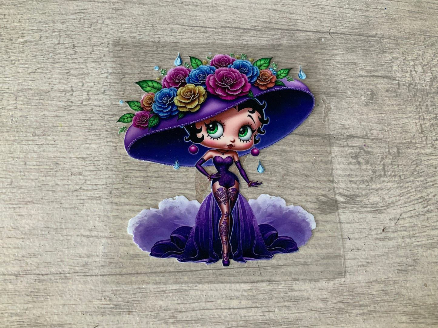 Betty boop purple