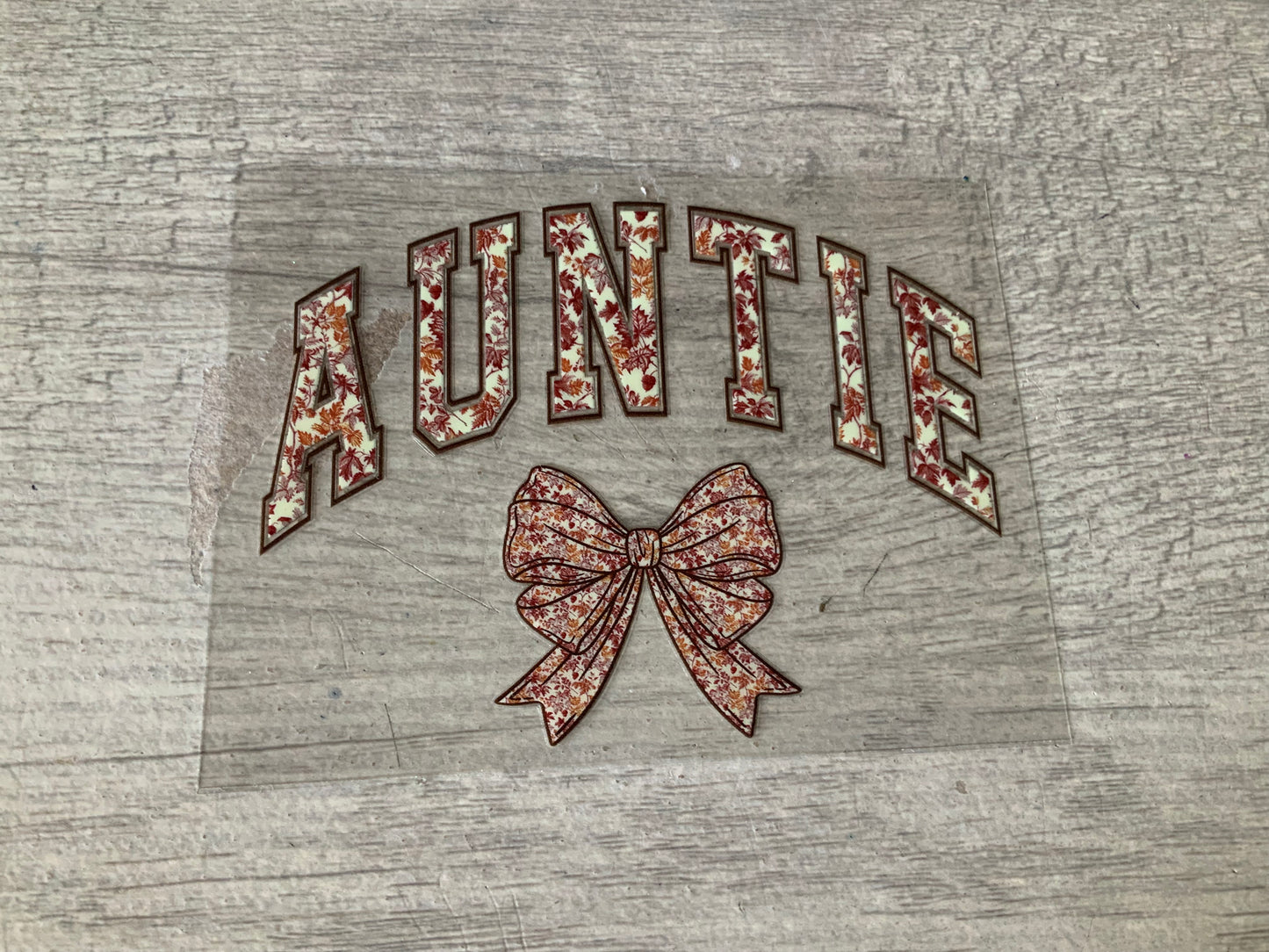 Auntie bow