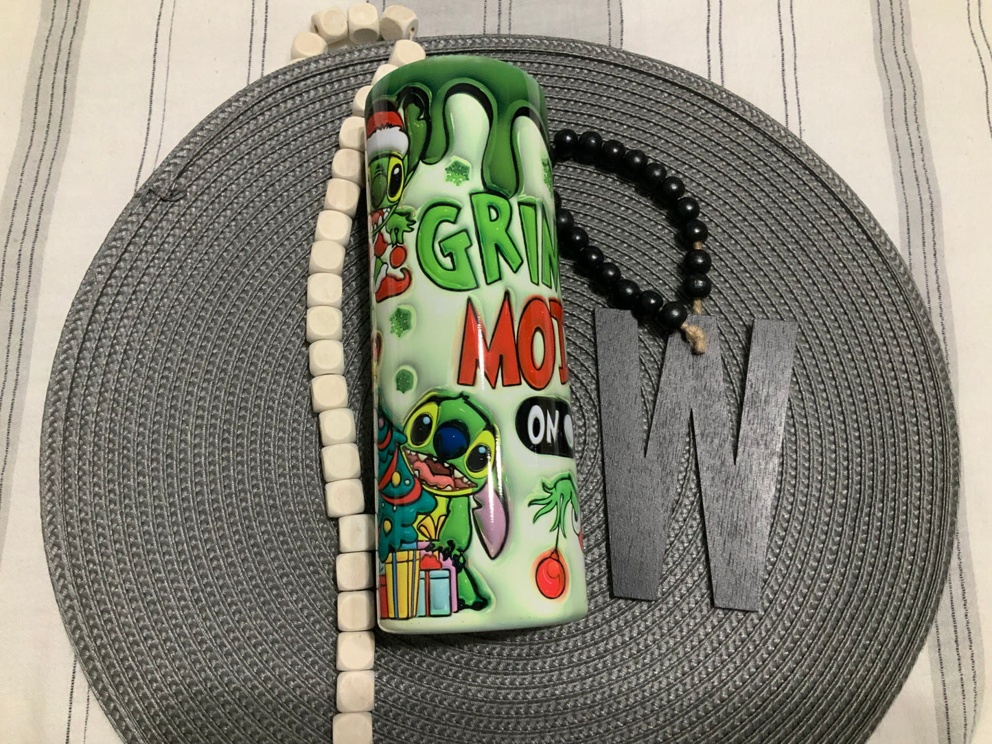Stitch grinch mode
