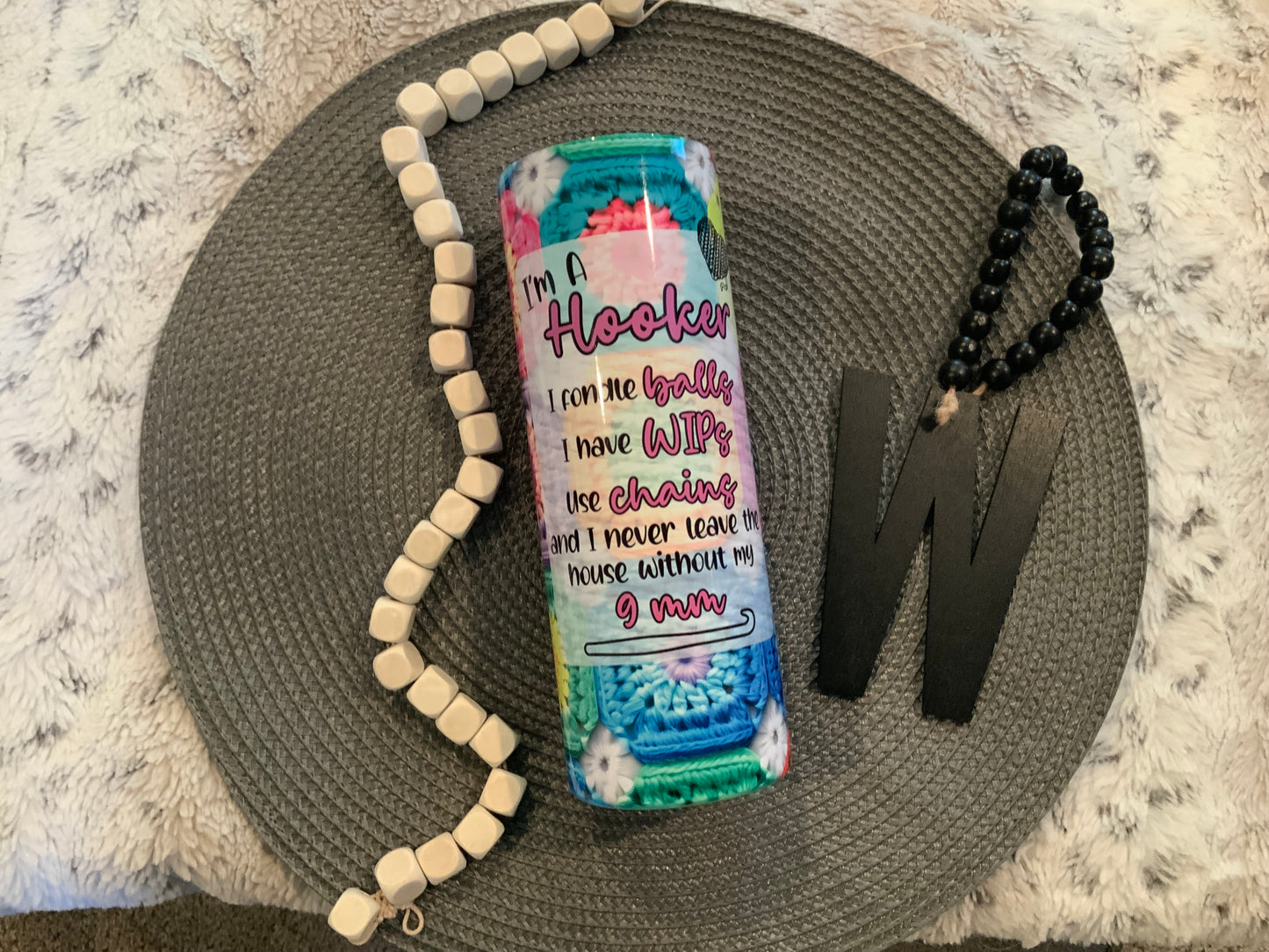 Sassy crochet hooker