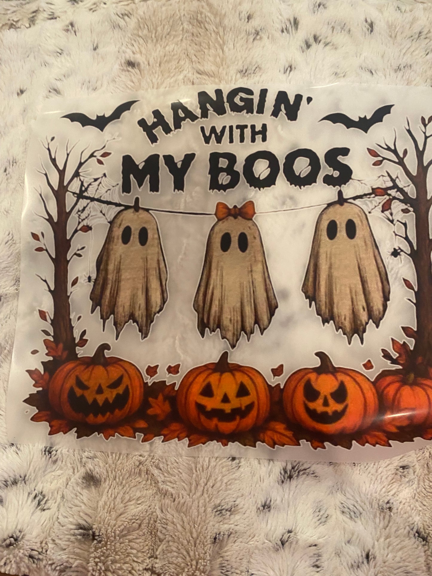 Ghost Hanging with my boos