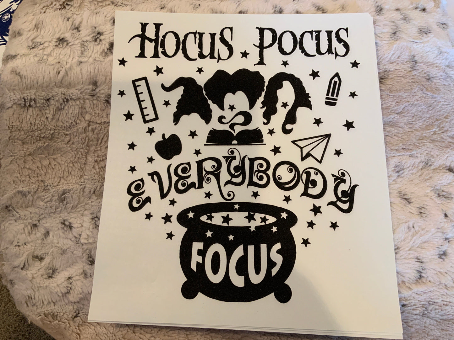 Hocus pocus everybody focus