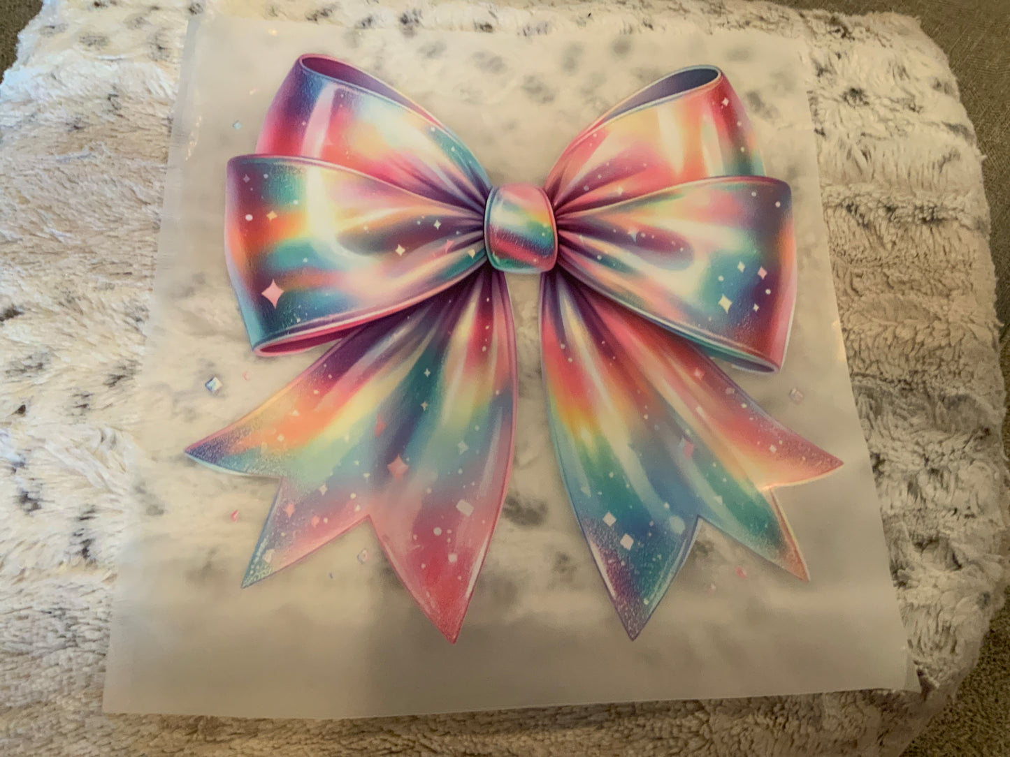 Bow watercolor