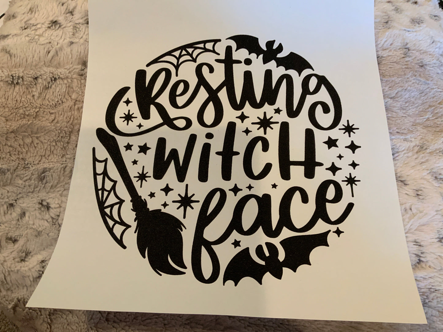 Resting witch face
