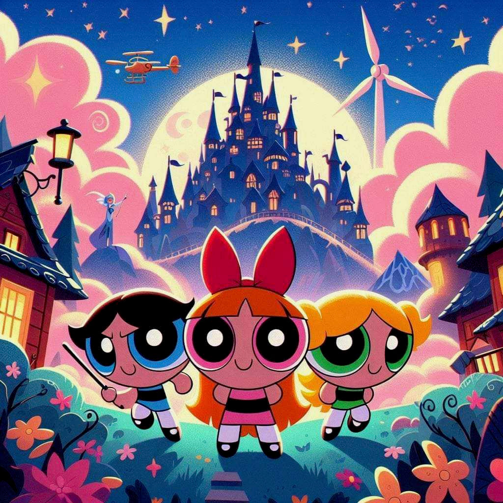 Power puff castle