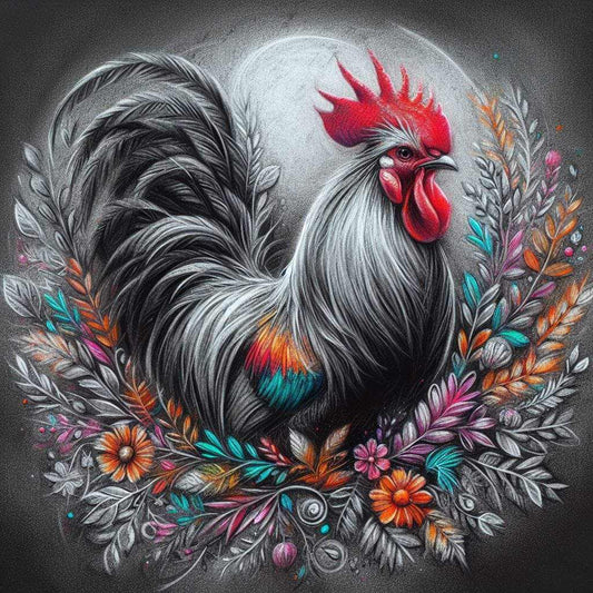 Rooster silver