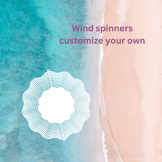 Custom wind spinner