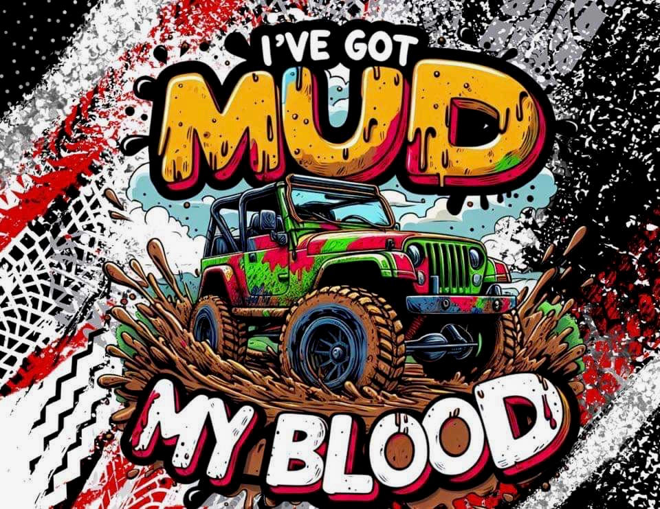 Jeep  mud in my blood