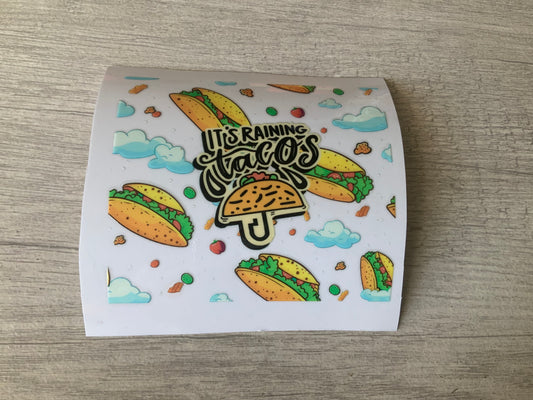 Raining tacos color