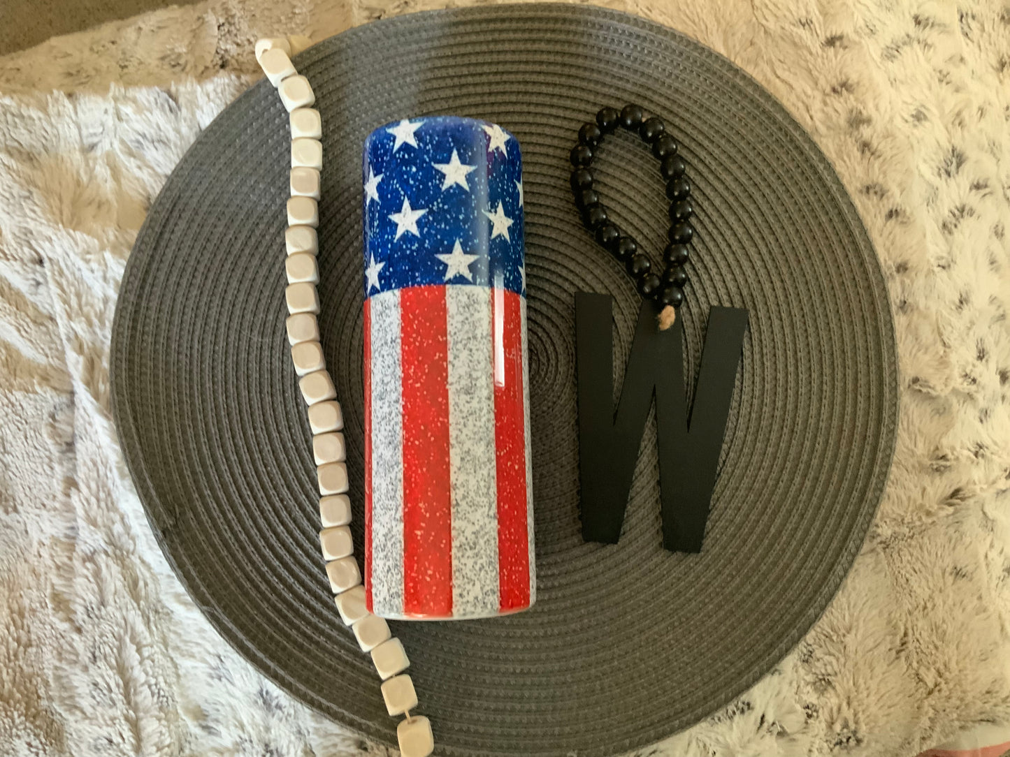 Flag glitter