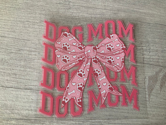 Dog mom pink