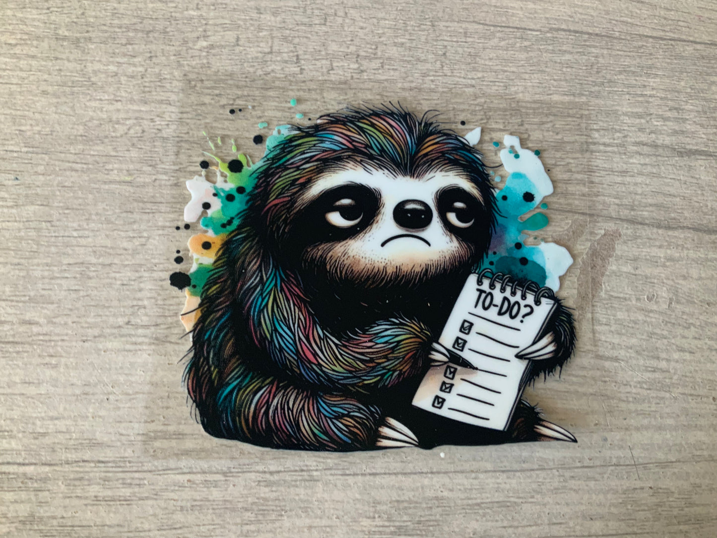 Sloth to do