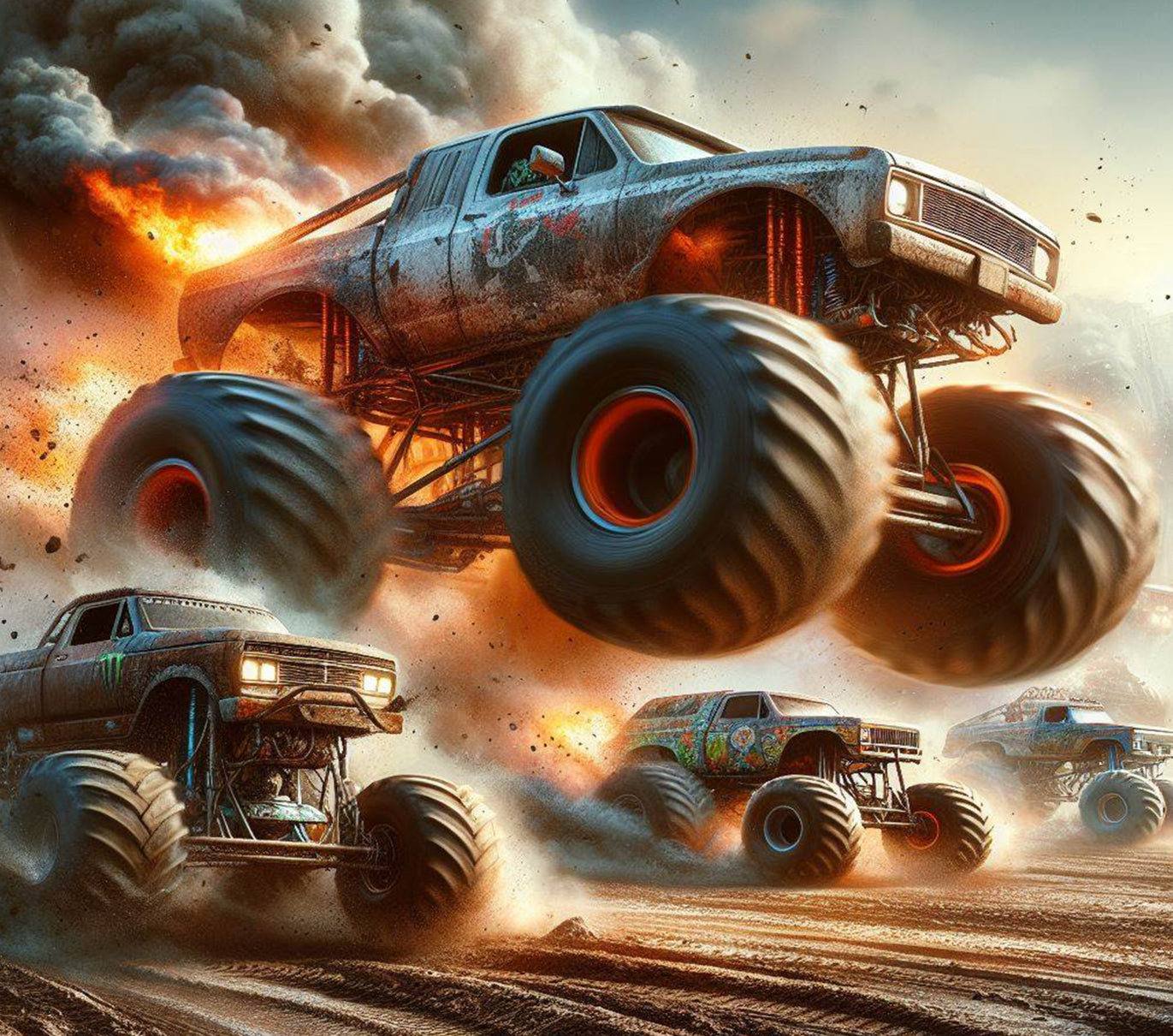 Monster trucks