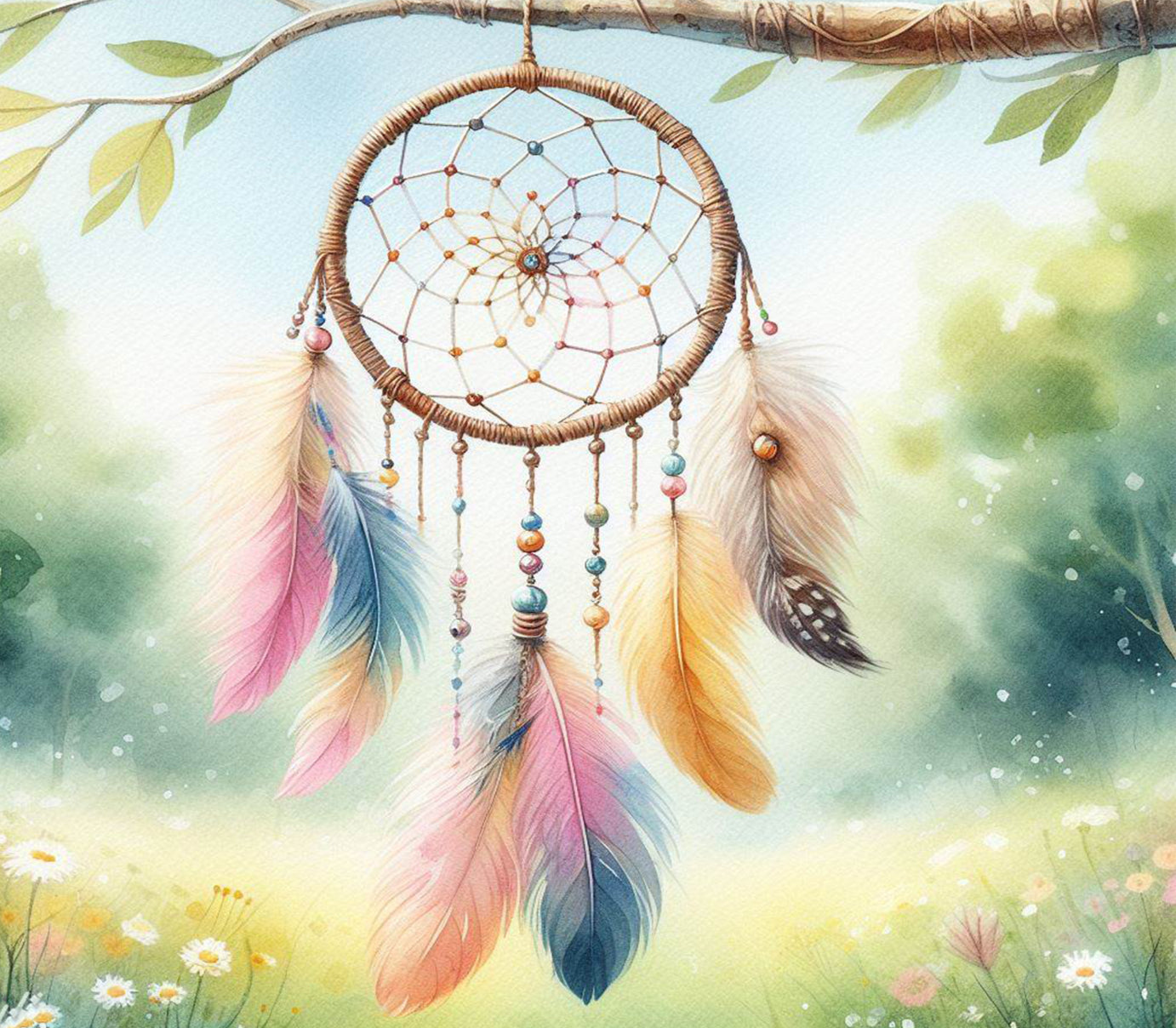 Dreamcatcher yellow