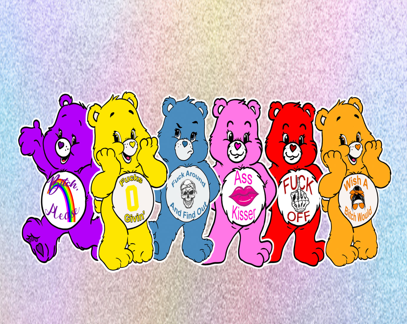 Sassy bears collage